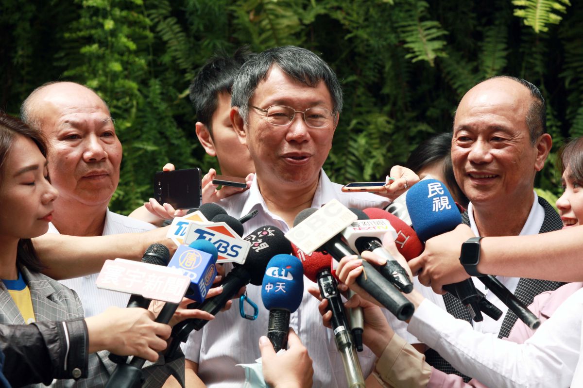 ▲台北市長柯文哲近日對於兩岸關係發言被國台辦讚賞。（圖／Nownews資料照片）