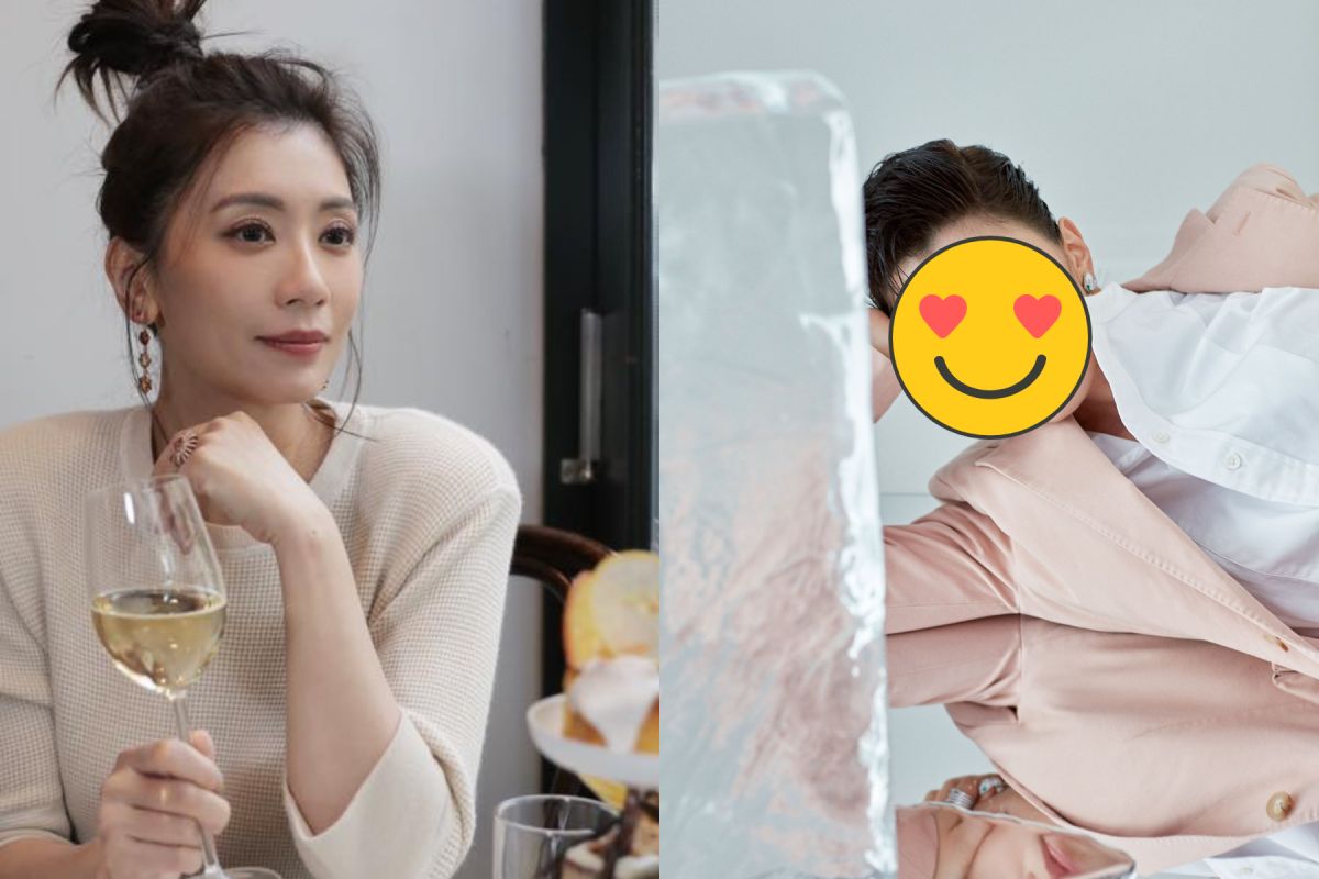  ▲賈靜雯難得耍帥。（圖 / 翻攝臉書）