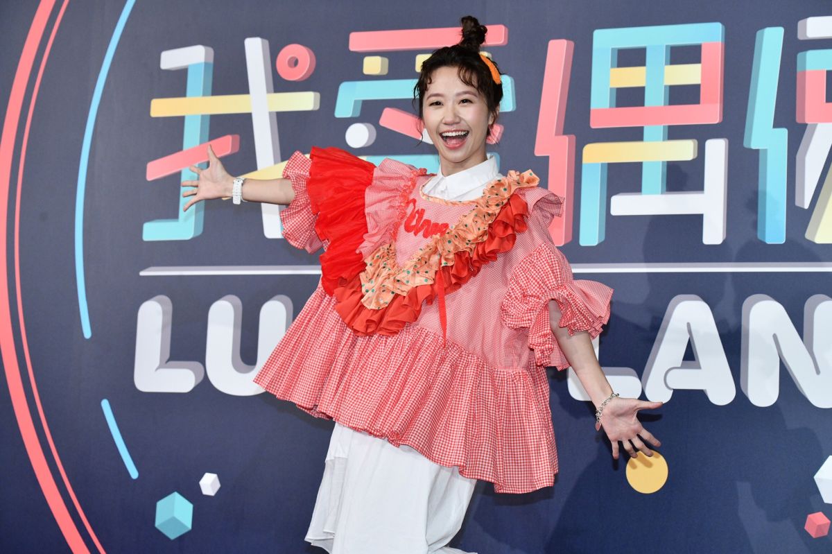 ▲Lulu（黃路梓茵）透露心中男神人選是朴寶劍。（圖／記者林柏年攝2019.05.30）