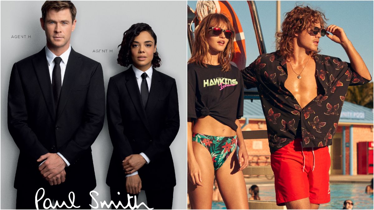 ▲品牌最新膠囊系列找來《MIB 星際戰警：跨國行動》及《怪奇物語》合作。（圖／Paul Smith、H&M提供）