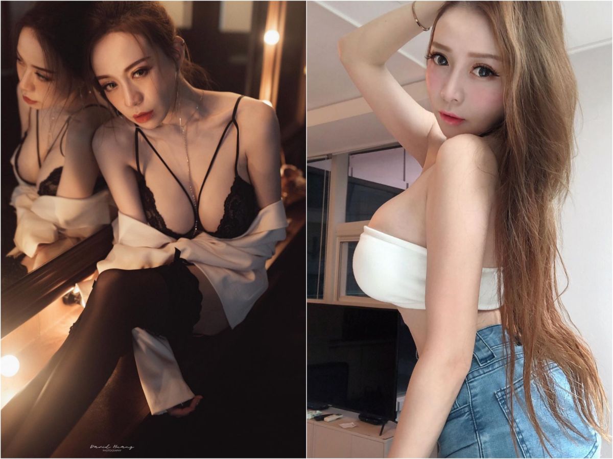 ▲I級乳彈爆出！辣模「趴床裸壓」老公，嫩點壓背 3 萬人暴動。（圖／翻攝自IG）