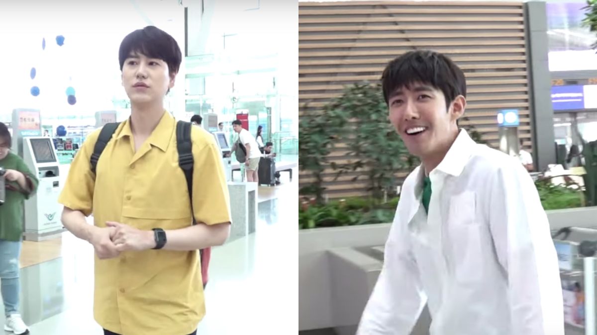 ▲圭賢、光熙來高雄錄節目。（圖／Newsen YouTube）