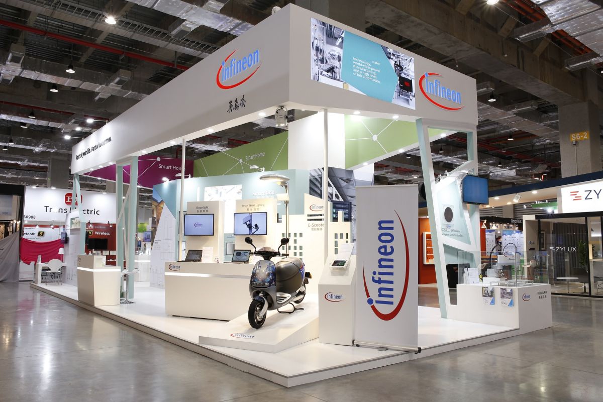 ▲英飛凌以「智慧未來」為主題，參與Computex 2019盛會。（圖／英飛凌提供）