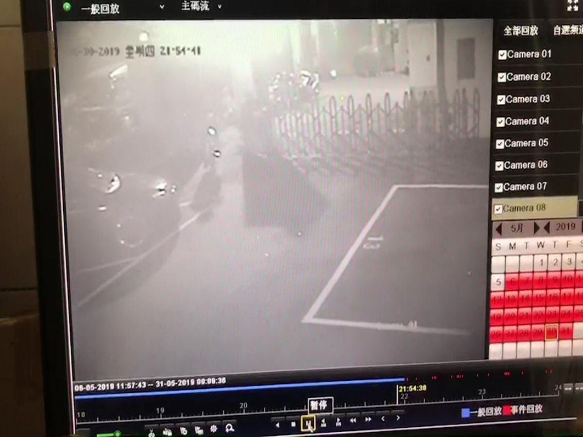 ▲張姓男子才出獄18天就再度犯案，騎腳踏車行搶夜歸婦女皮包（圖／警方提供）