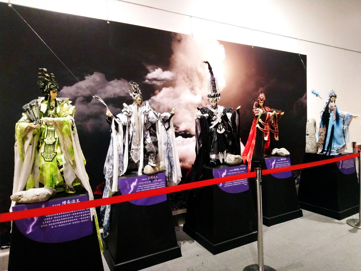 ▲三昧堂創意木偶團隊打造布袋戲電影《三昧創世錄》，6月7日於新光三越台北天母店首映，即日起至6月9日還有原創電影角色展。（圖/三昧堂提供，2019.05.31）