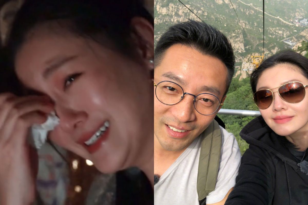 ▲大S在節目淚崩。（圖 / 翻攝微博）
