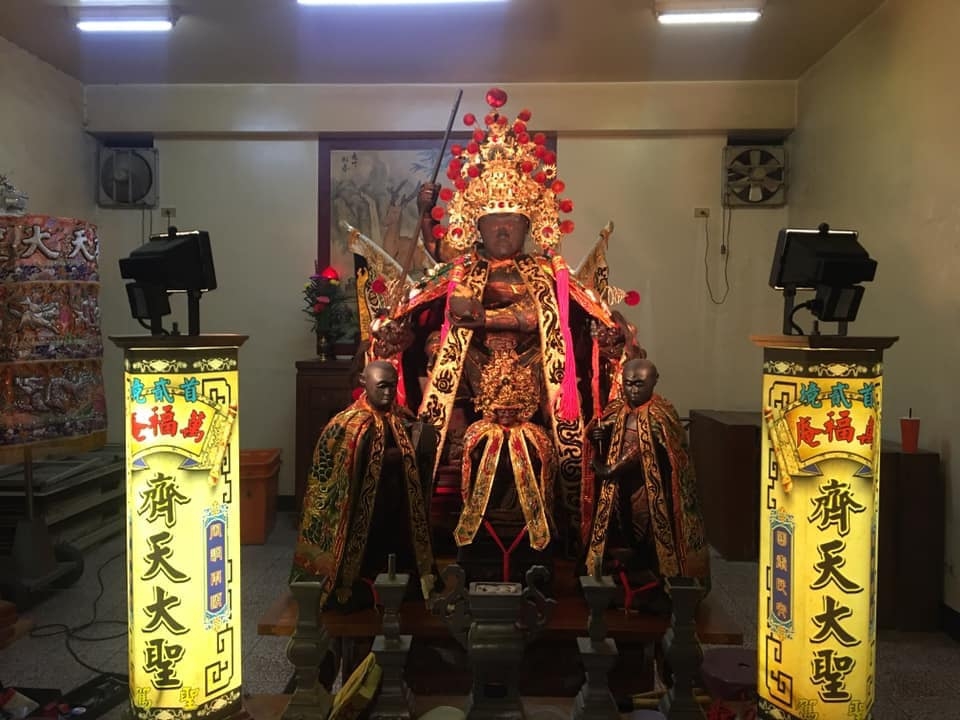 萬福庵大聖爺。（圖／翻攝自首貳境　萬福庵粉專）