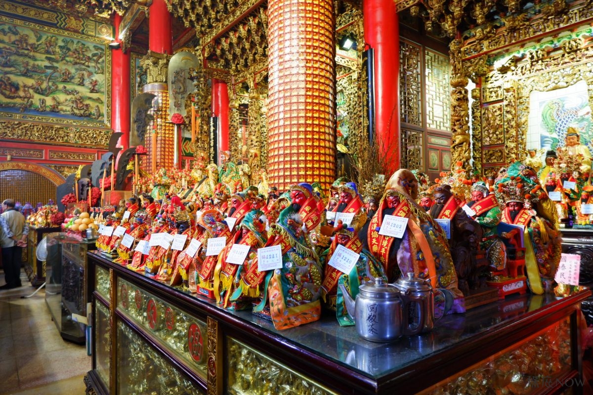 礁溪協天廟關聖帝君。（圖／記者連宜方攝）