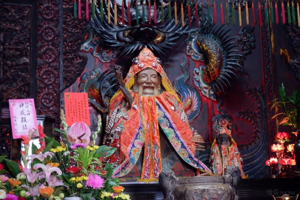 平鎮廣隆宮大伯公。（圖／記者連宜方攝）