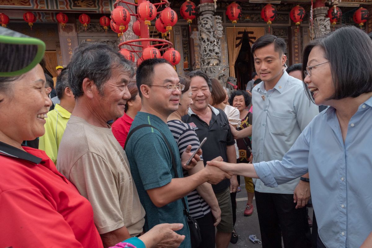 蔡英文總統。（圖 / 總統府提供）