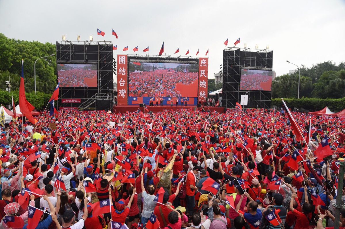 0601韓國瑜造勢現場。（圖/NOWnews攝影中心，2019.06.01）