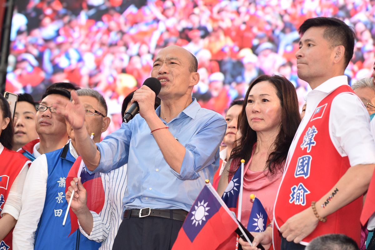 0601韓國瑜造勢現場。（圖/NOWnews攝影中心，2019.06.01）
