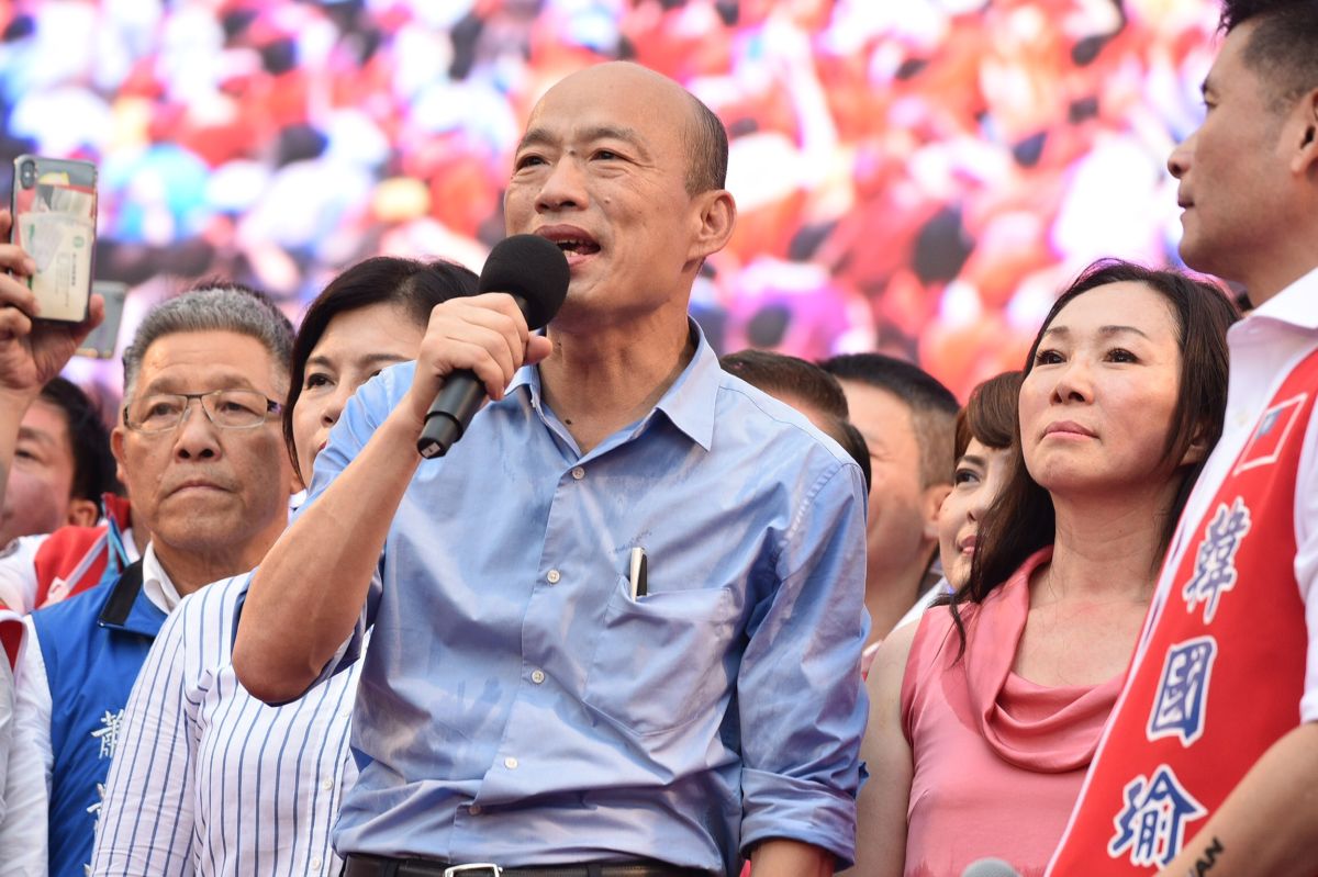 ▲高雄市長韓國瑜明天將至台中舉辦造勢大會。（圖/NOWnews攝影中心）