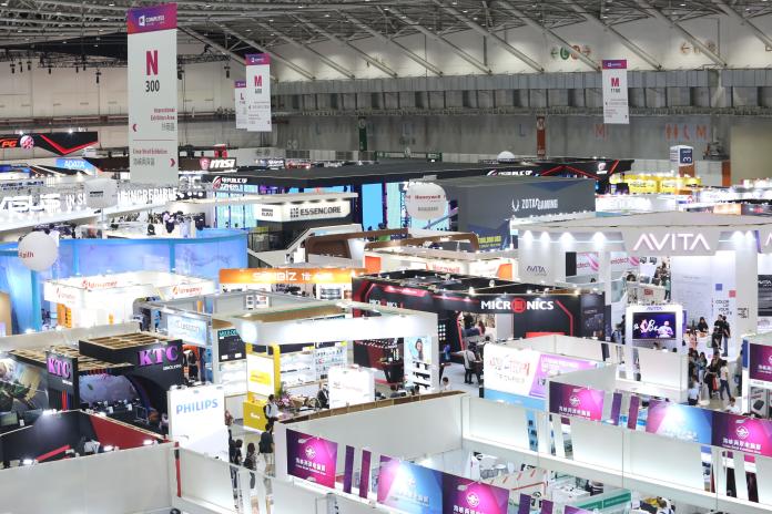 ▲今年台北國際電腦展五天的展期中，吸引來自171國、42,495名的國際買主。（圖／外貿協會提供）