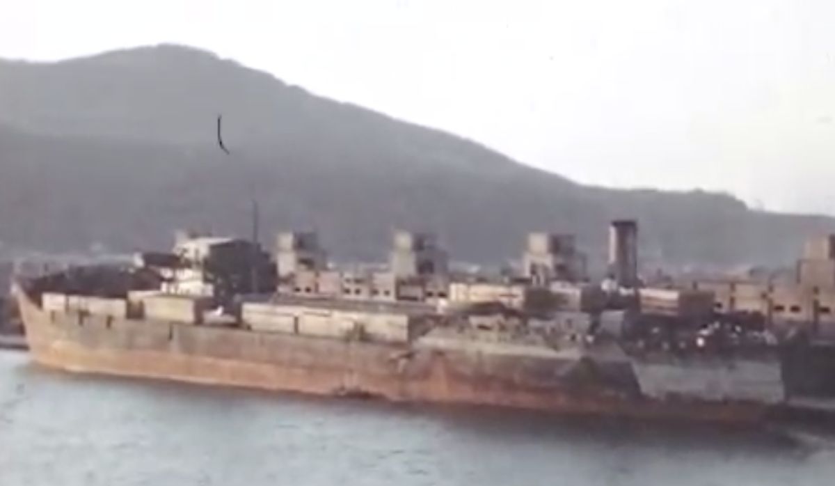 ▲自由輪是二戰期間在美國大量製造的貨輪。（圖／截自影片）