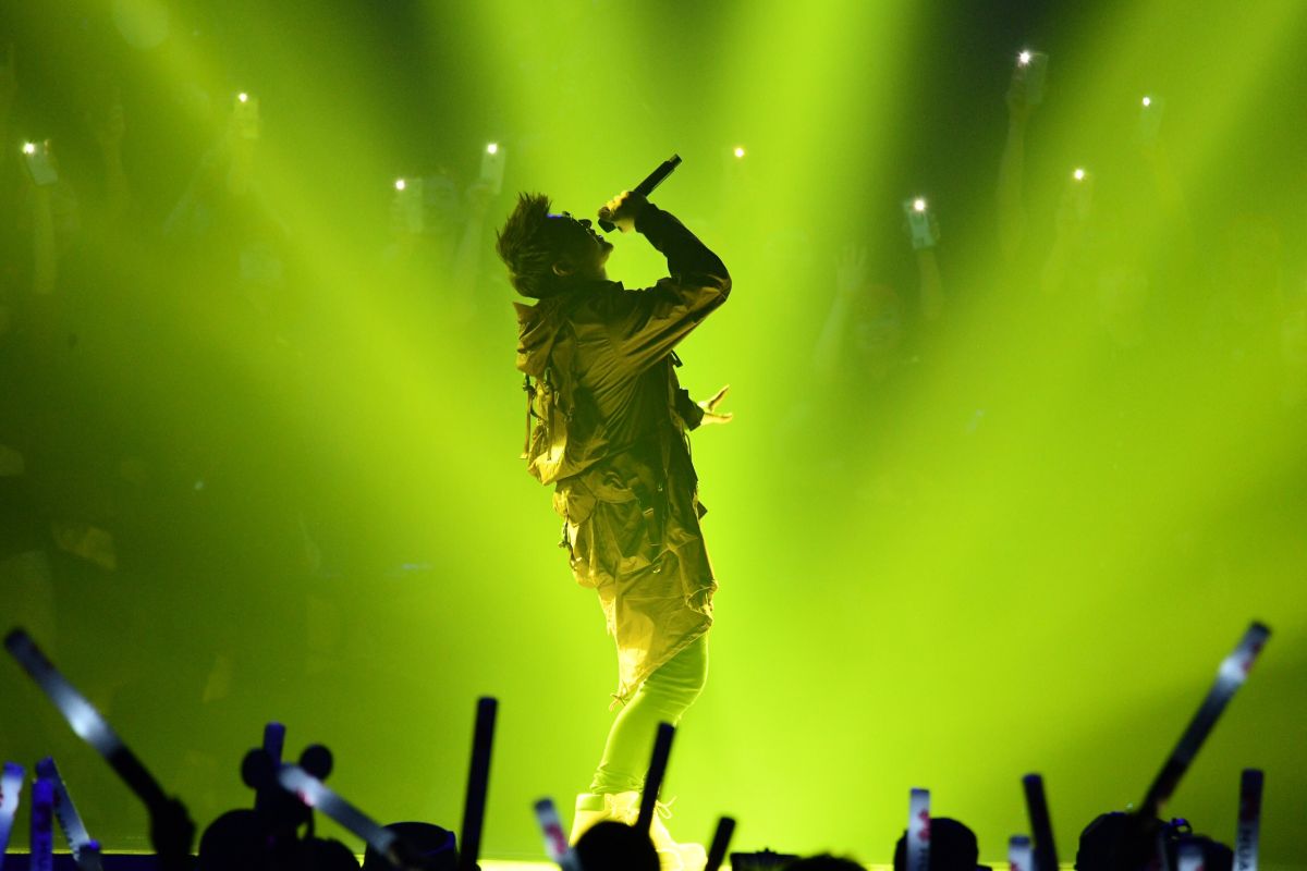 ▲潘瑋柏在「2019 hito流行音樂獎」打頭陣表演，一連帶來多首動感歌曲。（圖／Nownews攝影中心, 2019.06.02）