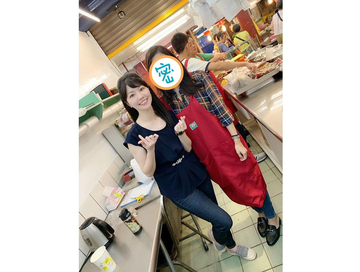 ▲高嘉瑜遇「湖光女神」無敵正且單身！眾人狂喊：我變心了。（圖／取自高嘉瑜臉書）