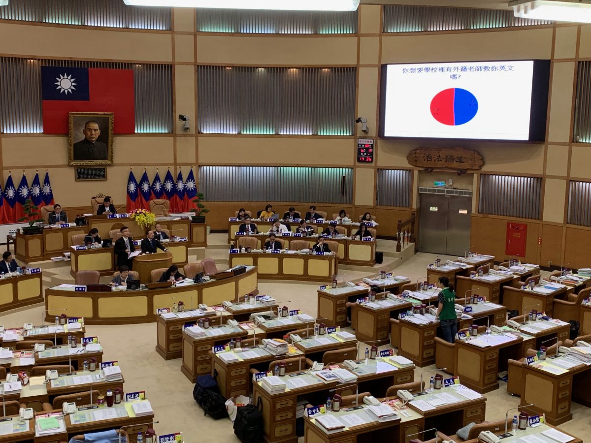 ▲市議員李倩萍市府每年花9千多萬舉辦「英速魔法學院」成效差。（圖／記者宋原彰攝，2019.06.03）

