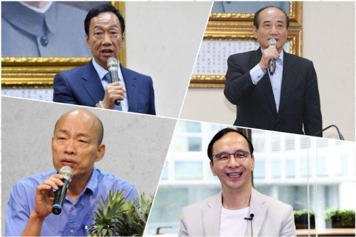 ▲民調數字是關鍵？　2020藍綠大咖卯全力博好感。(圖/資料照片)