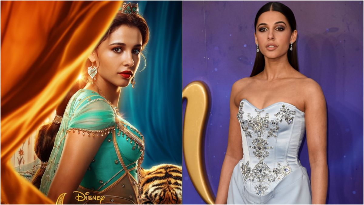 ▲娜歐蜜史考特演出《阿拉丁》真人電影中的茉莉公主，憑精湛演技與渾厚高亢的嗓音，一炮而紅。（圖／迪士尼影業臉書、DE BEERS）
