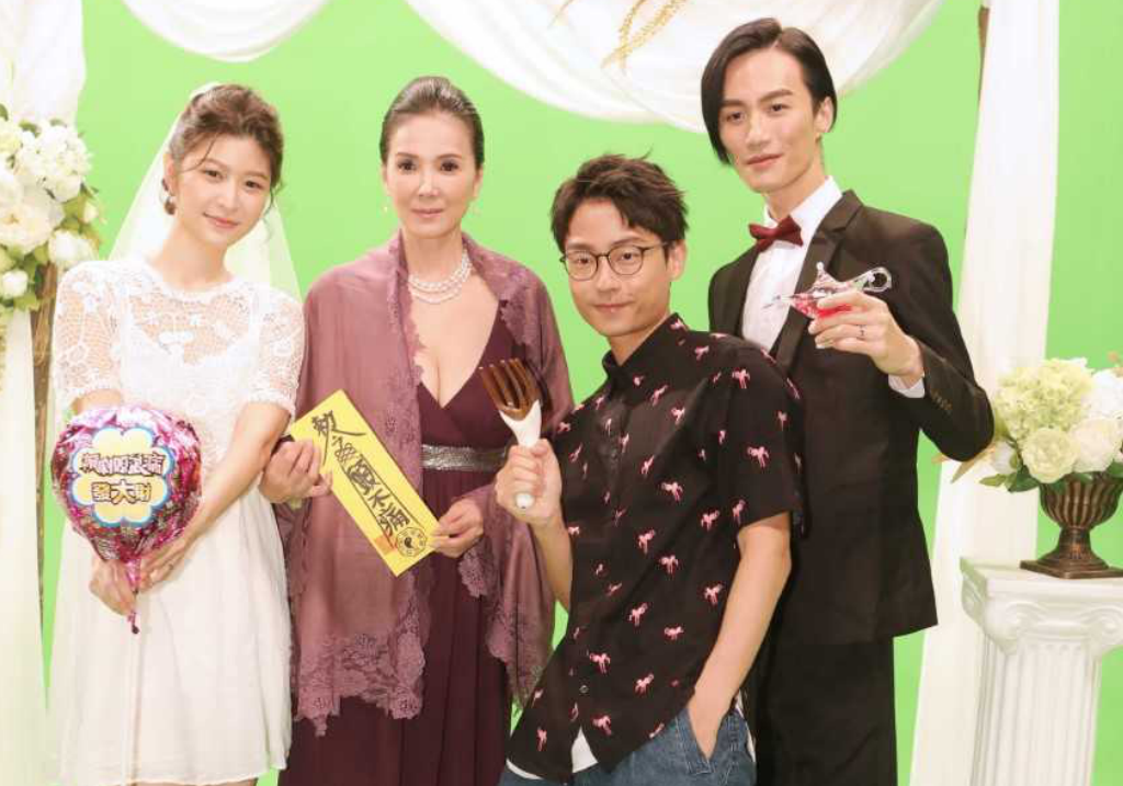 ▲江沂宸、丁國琳、大鶴、李英宏演出《編劇頭很痛》。（圖／公視提供）