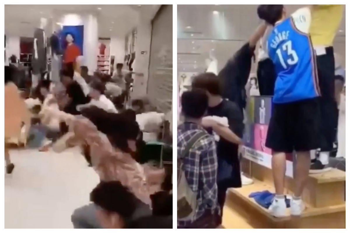 ▲日本平價時尚服飾 UNIQLO 與國際知名藝術家 KAWS 再度推出合作款聯名 T 恤，今（3）日一早在大陸、香港等地開賣，引發民眾瘋搶。（圖／翻攝自 Youtube）