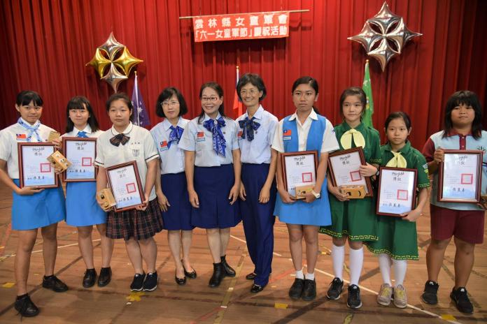 雲林慶祝女童軍節　表揚績優女童軍