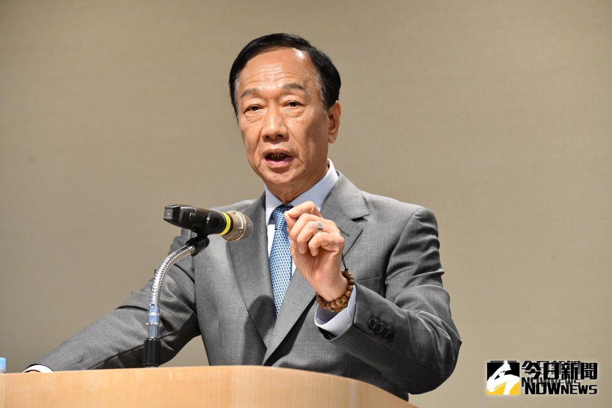 ▲國民黨總統參選人郭台銘。（圖／Nownews資料照片）