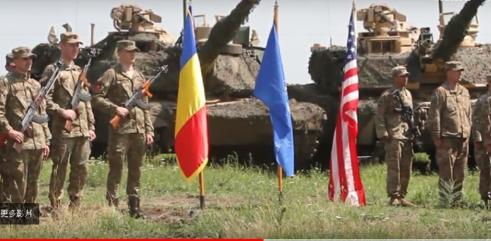 ▲美軍在羅馬尼亞演習，改良型M1A2 SEPv3戰車曝光（圖／翻攝自Youtube）