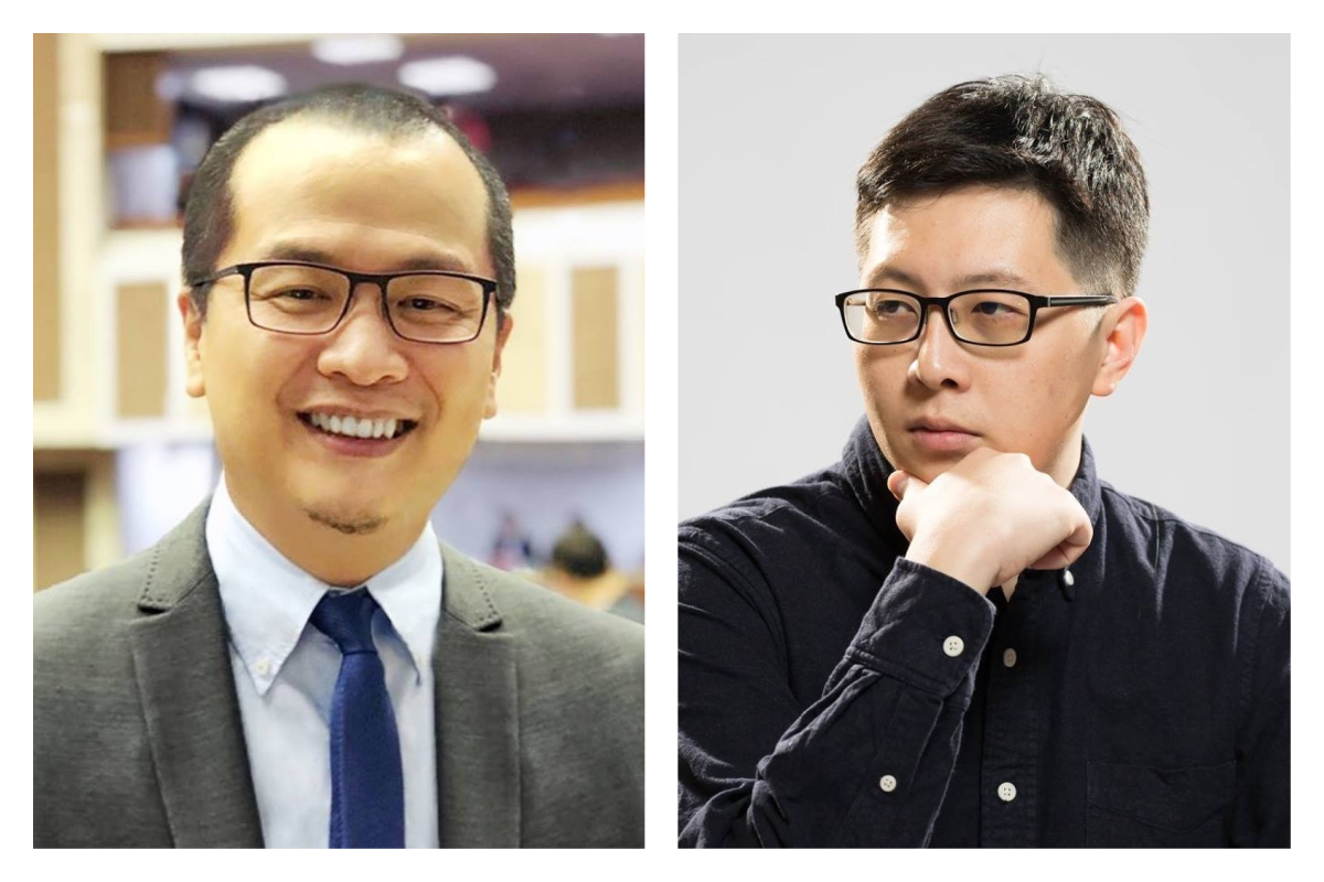 ▲羅智強（左）稱桃色風暴讓王浩宇（右）上了一課。（合成圖／翻攝自王浩宇、羅智強臉書）