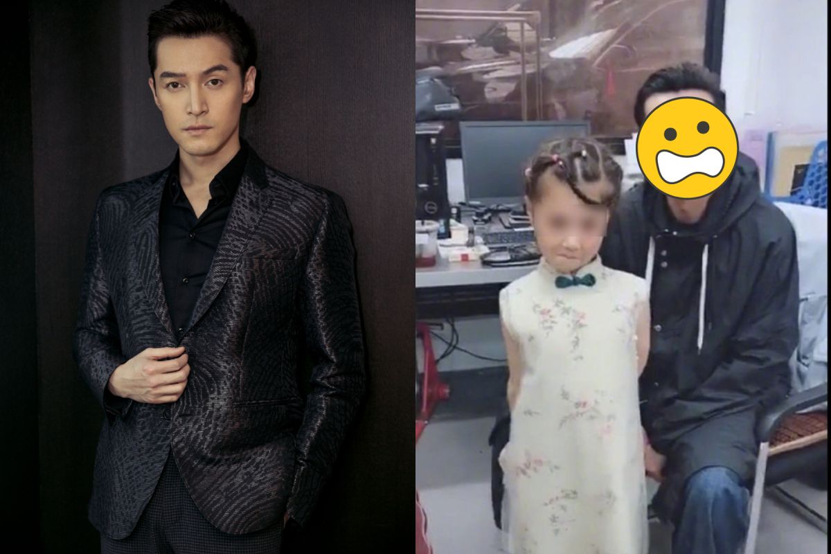  ▲胡歌一秒變蛇精臉。（圖 / 翻攝微博）
