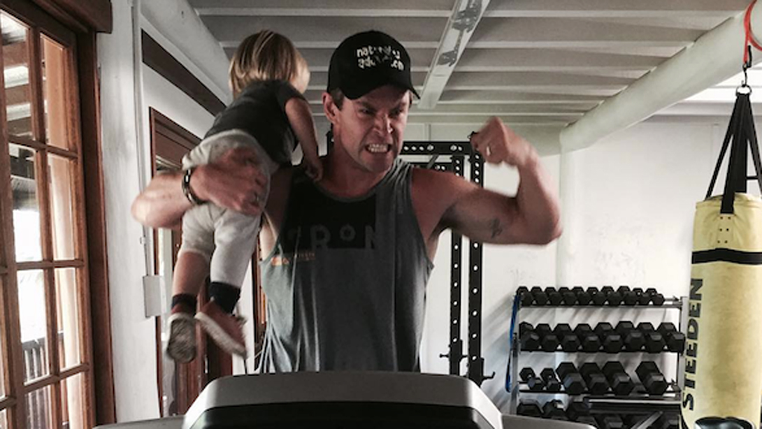 ▲「雷神」為了家庭宣布暫退好萊塢。（圖／翻攝克里斯漢斯沃IG）