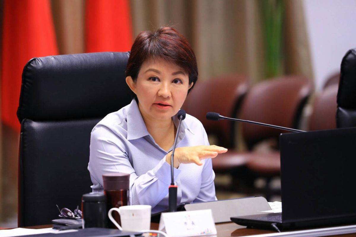 ▲市長盧秀燕表示，市府在未來4年中會加強城市綠化，「讓都市叢林變花園」 (圖／柳榮俊攝2019.6.4)