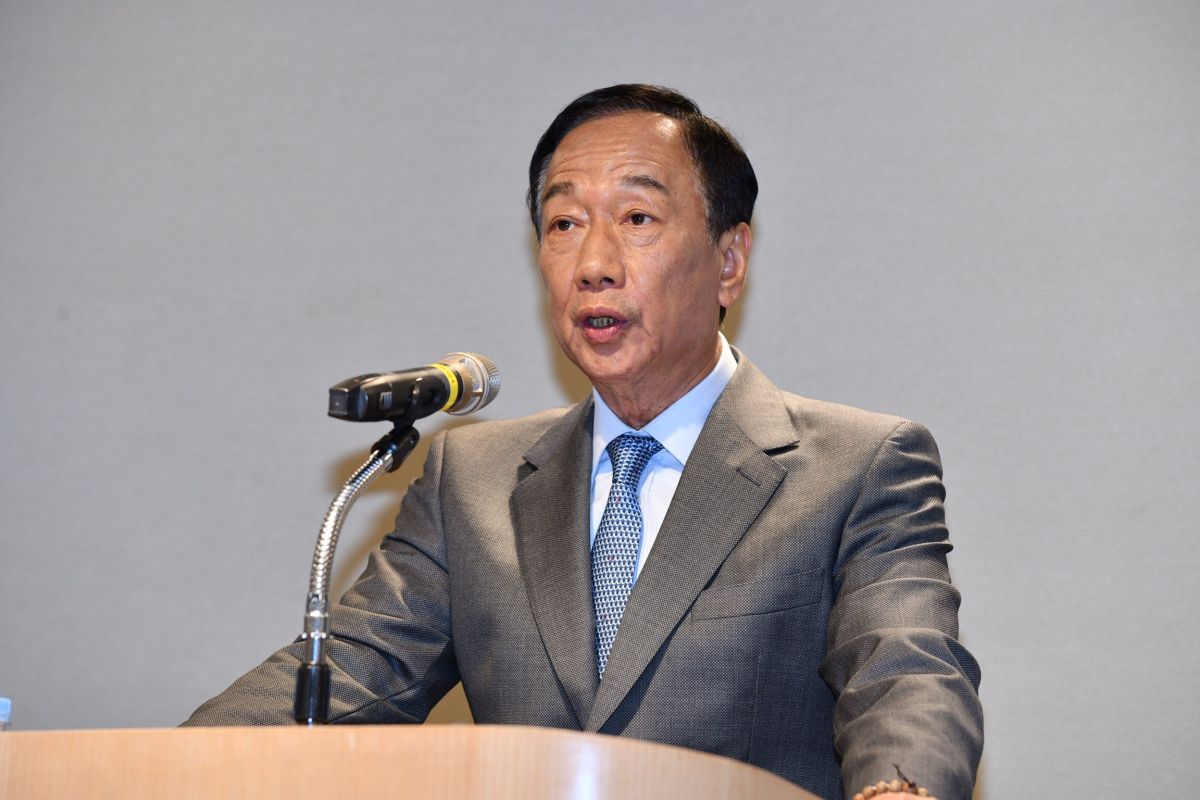 ▲關於總統蔡英文臉書發文#助英台，國民黨總統參選人郭台銘說是笑話一則。（圖／林柏年攝，NOWnews資料照片）