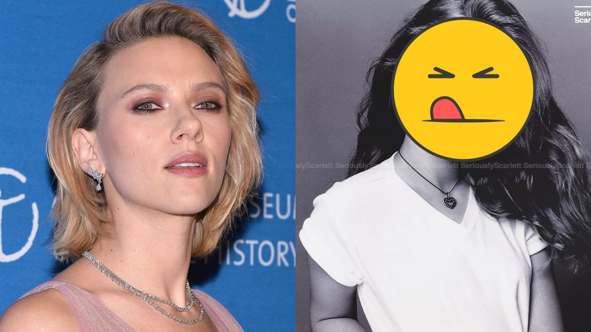 ▲粉絲公開史嘉蕾喬韓森幼年時的試鏡照。（圖／美聯社、IG）