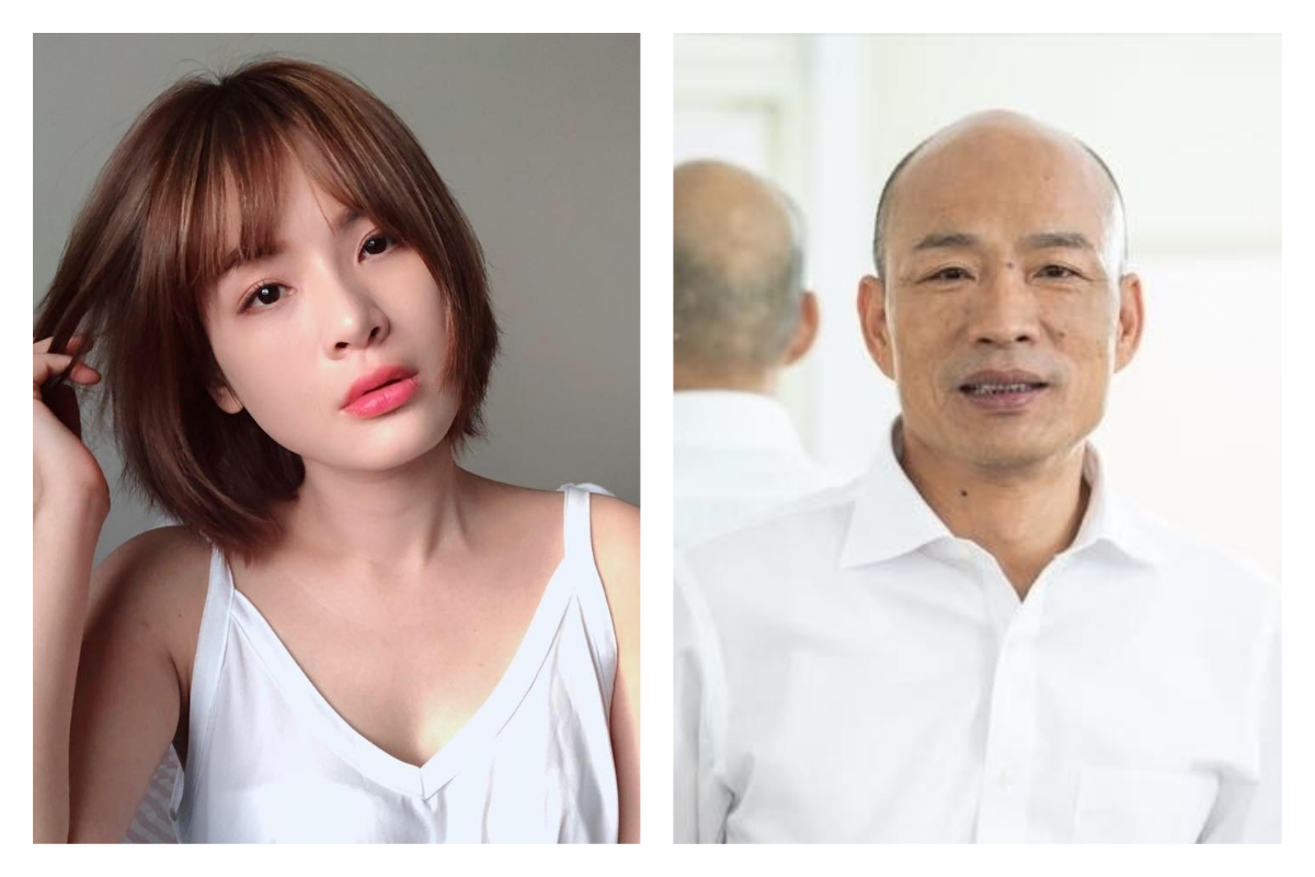 ▲針對韓國瑜話題不斷，網路紅人陳沂認為消費韓國瑜儼然成為顯學。（合成圖／翻攝自陳沂、韓國瑜臉書）