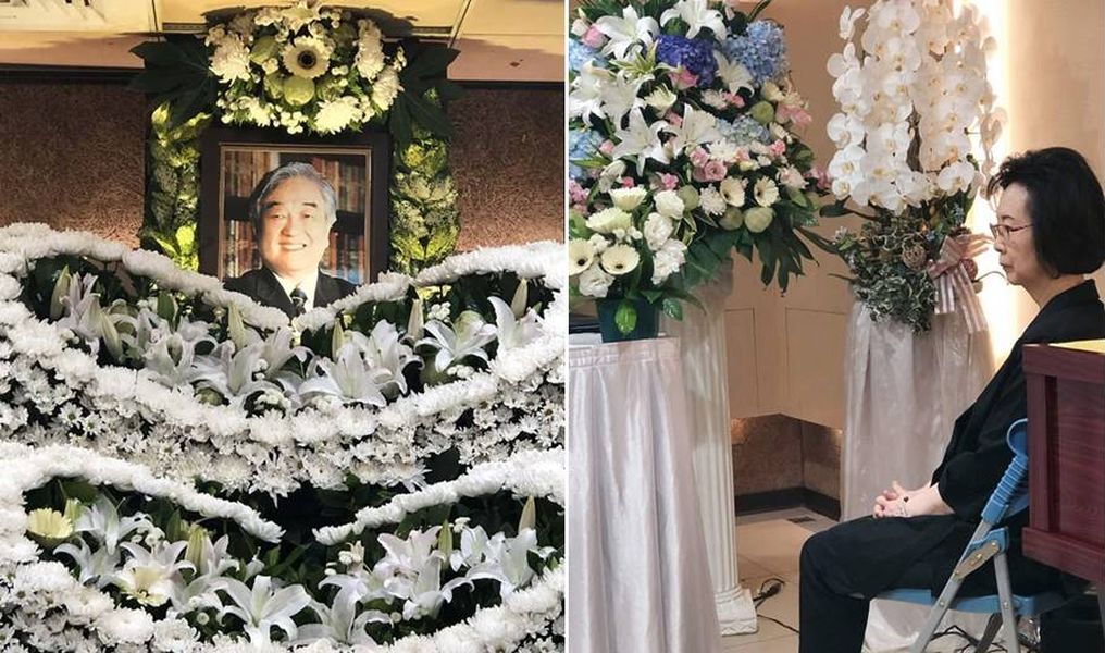 ▲平鑫濤過世，瓊瑤心碎守靈。（圖／翻攝瓊瑤臉書）