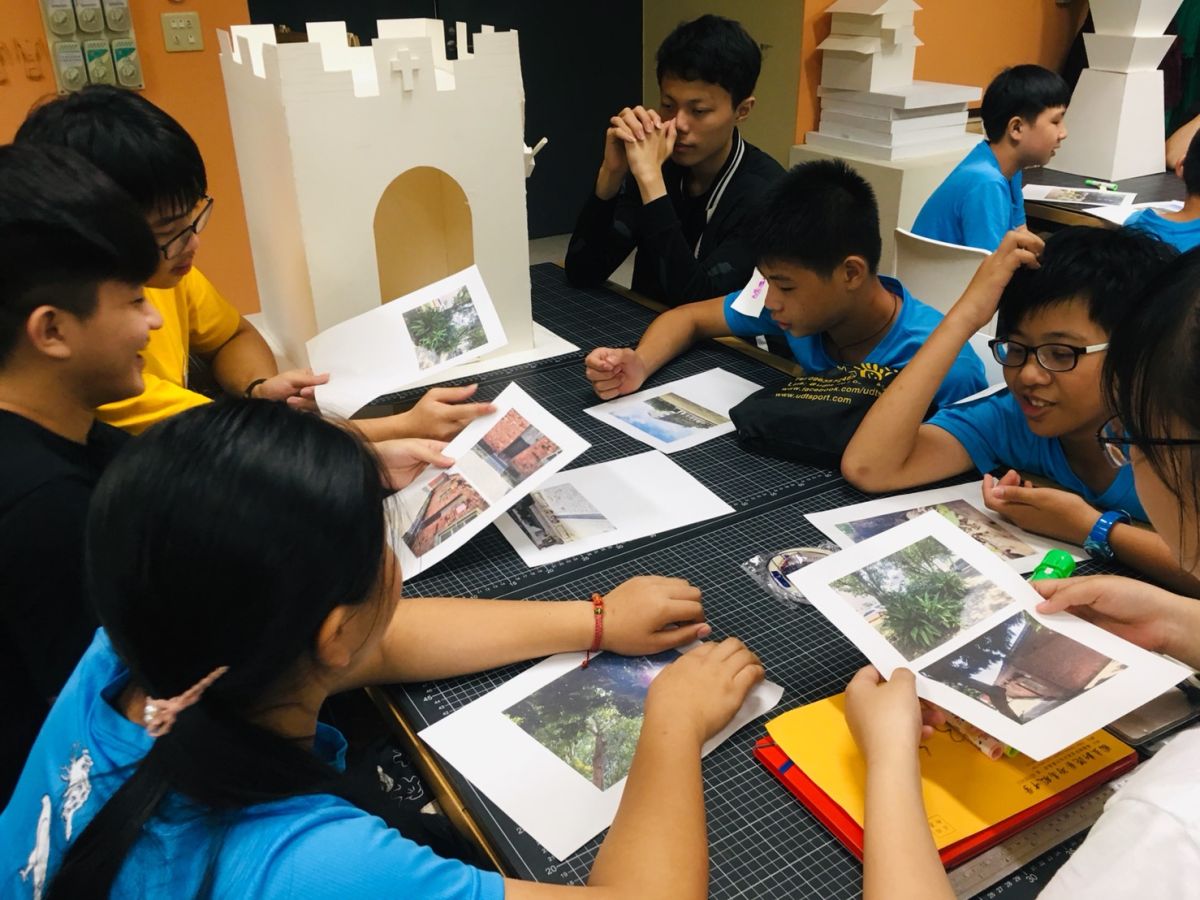 ▲國立新港藝術高中的支持，讓偏鄉的孩子們能體驗一場美感饗宴。（圖／記者陳雅芳攝，2019.06.04）