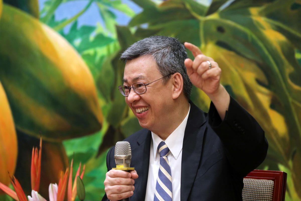 六四天安門事件今年剛好30周年，副總統陳建仁4日呼籲中共當局，要勇於承認錯誤，平反六四運並即刻停止對人權的迫害，讓未來中國人民也和台灣人民一樣享有自由、民主、人權的生活。（圖／總統府提供）