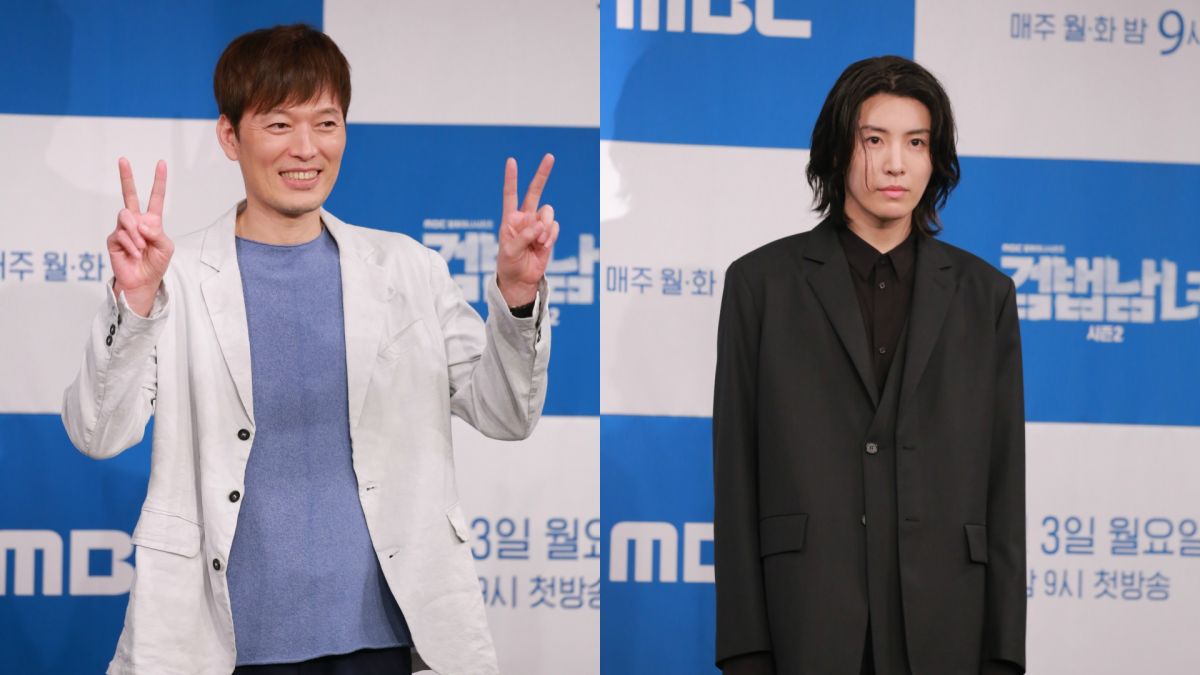 ▲鄭在詠自爆太閒才會接演；工作很照顧魯敏宇。（圖／KKTV）