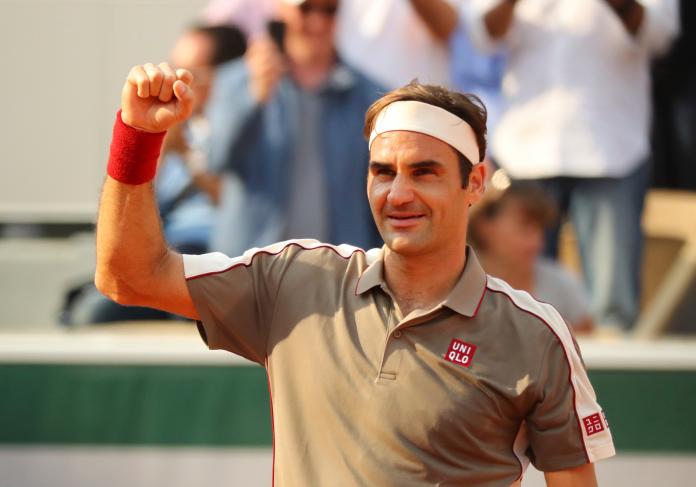 Roger Federer挺進法網4強。（圖／美聯社／達志影像）
