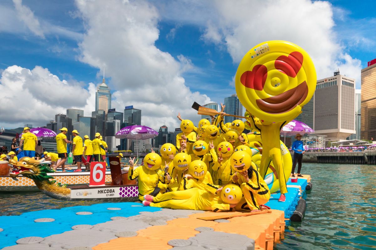 ▲「香港龍舟嘉年華」將於 6 月 14 日至 16 日在中環海濱活動廣場舉行。（圖／香港旅遊發展局）