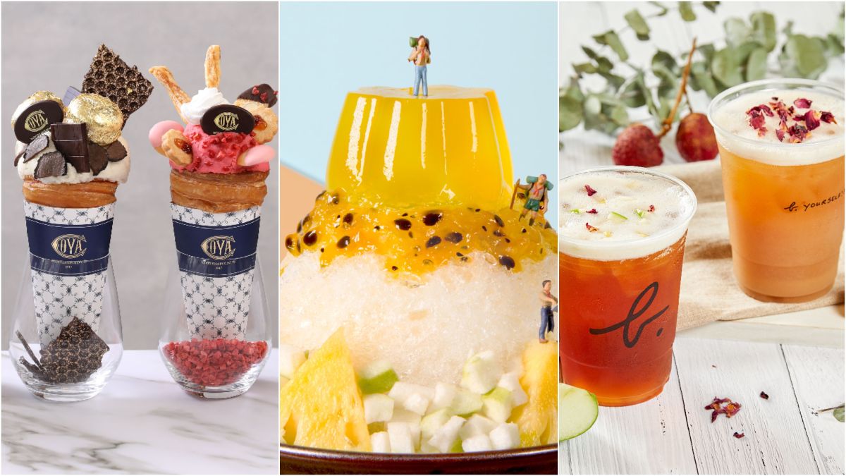 ▲想要沁涼一夏，就靠這些誘人可口的冰品消暑吧。（圖／COVA、好丘、agnès b. CAFÉ提供）