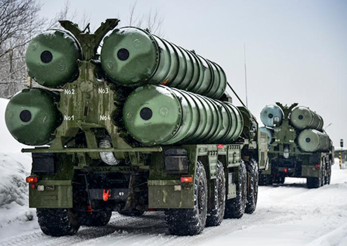 俄羅斯S-400防空飛彈系統。（圖／俄羅斯國防部）