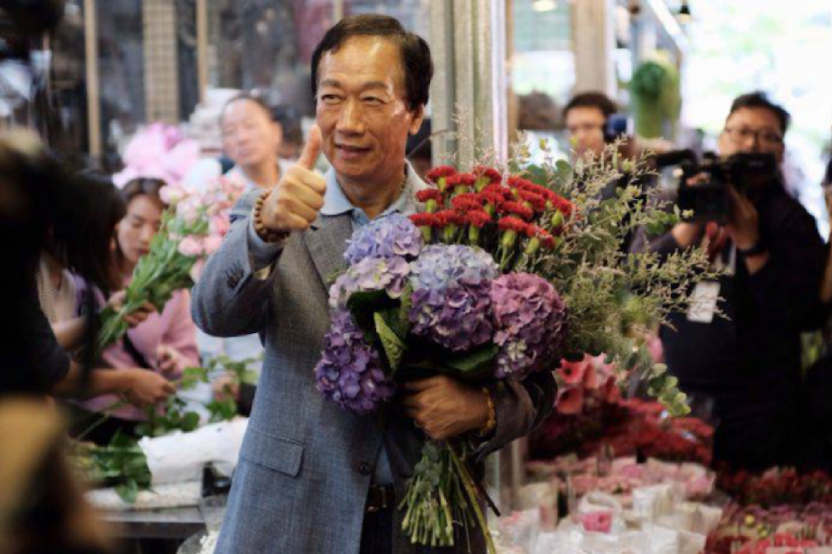 ▲國民黨總統初選參選人郭台銘日前出席永齡華人抗癌聯合行動周年。（圖／資料照片，記者陳明安攝）