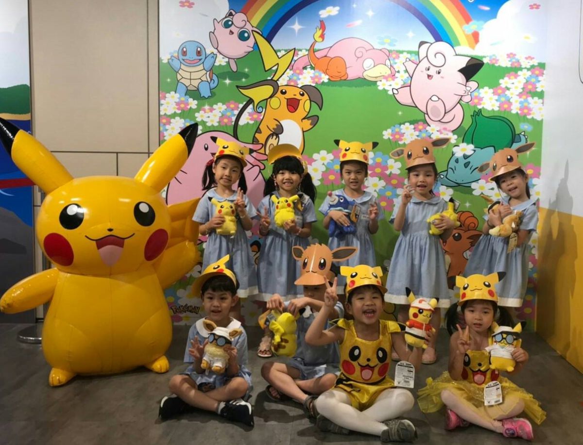 ▲新光三越台中店搶攻端午及暑假商機，今天起舉辦寶可夢園遊會，請來風靡全球寶可夢加持。（圖／金武鳳攝，2019.6.6)