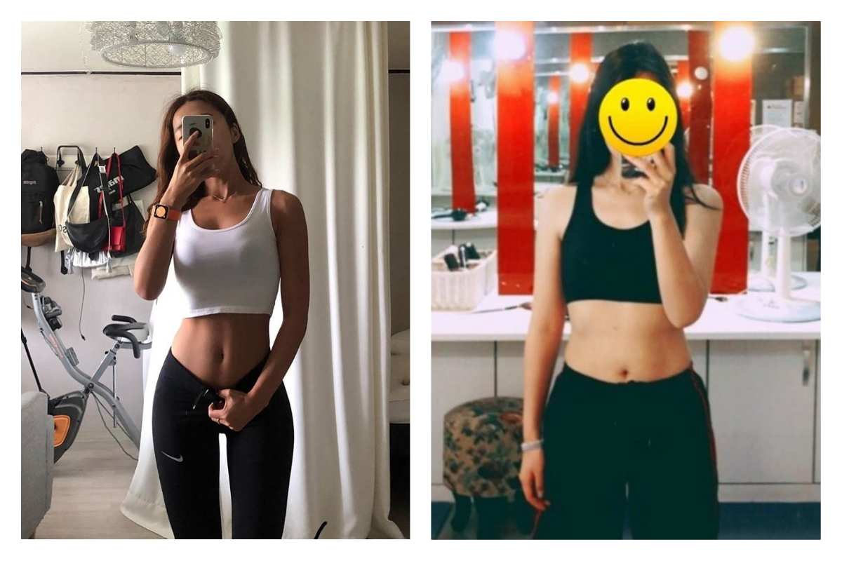 ▲Mini 表示，其實她小時候是棉花糖女孩，嘗試過各式各樣的減重方法，但一直因為不能持續而失敗，最後更胖到 70 公斤，經過無數次試驗，終於讓她成功甩肉 22 公斤。（圖／翻攝自 dd.mini IG ）