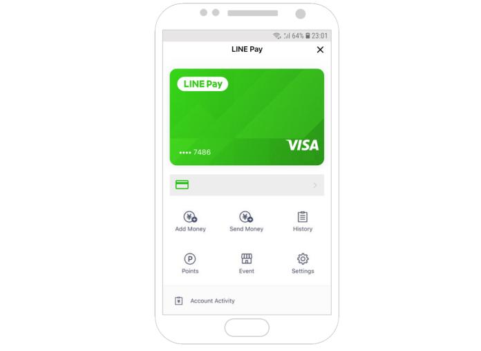 LINE Pay將可直接綁定Visa信用卡　隨時掌握消費資訊
