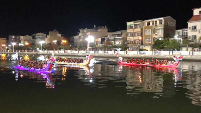 一年一度的「台南市國際龍舟錦標賽」（6/3-6/7）在安平運河盛大開划。（圖／記者陳聖璋攝，2019.06.03）