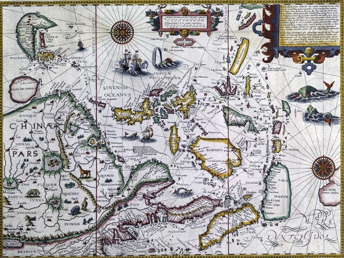 ▲古代的印度航行圖。（圖／故宮南院提供）